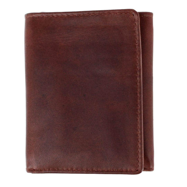 Dezire Crafts Genuine Leather Tri-Fold Wallet For Men | Brown Bifold With Multiple Card Slots - View #10