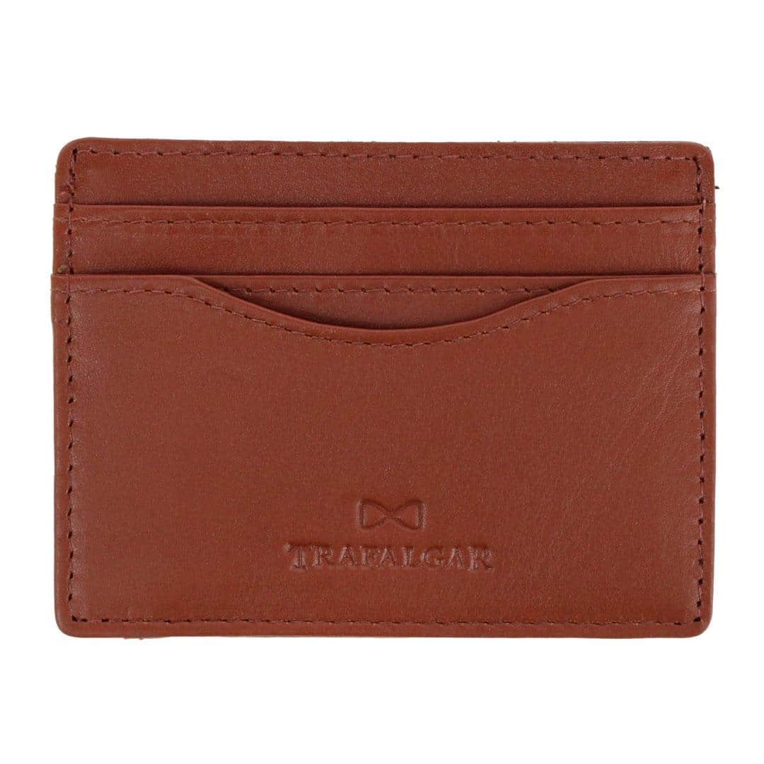 Orion Curved Side Slot Leather Card Case
