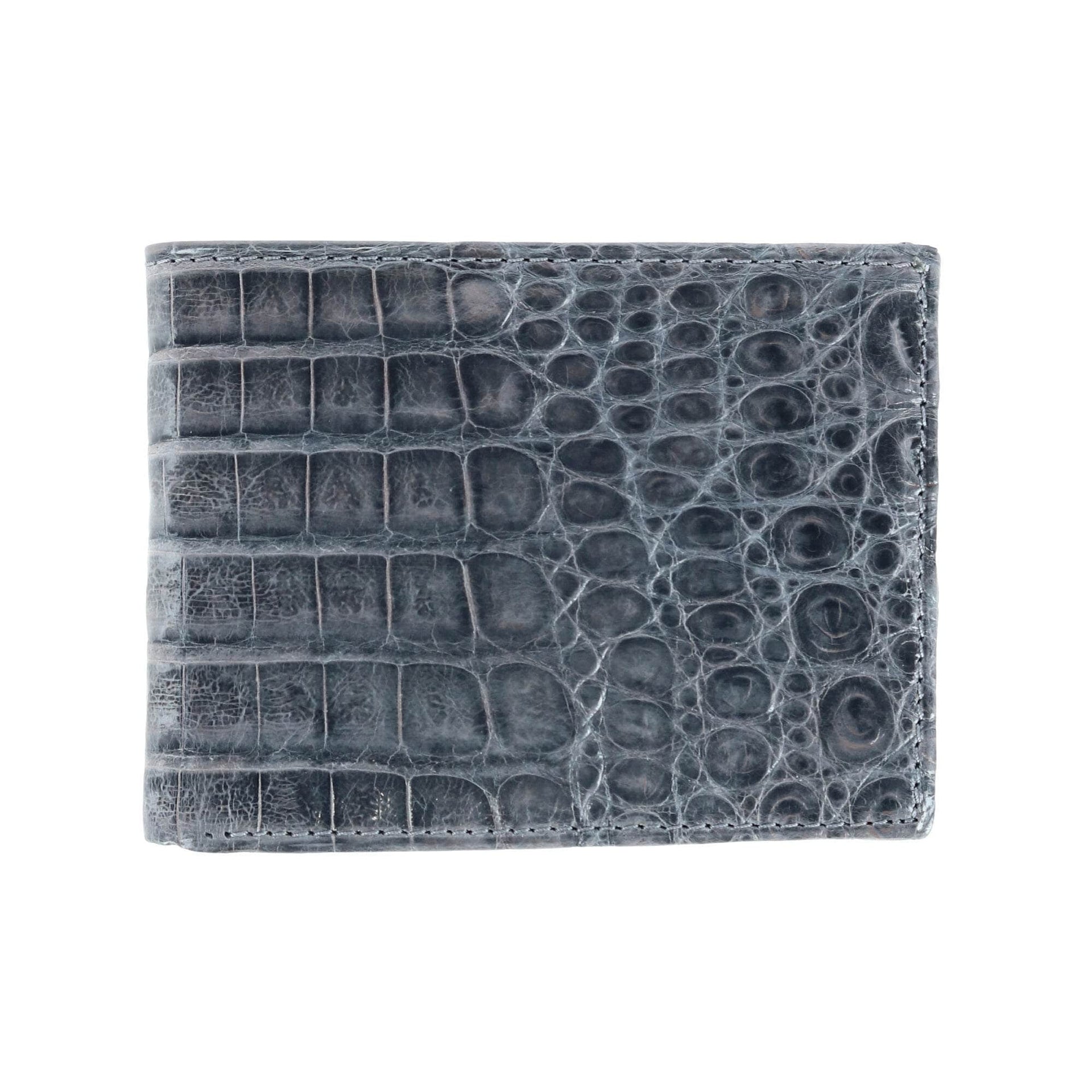 Genuine Crocodile Bi-Fold Wallet