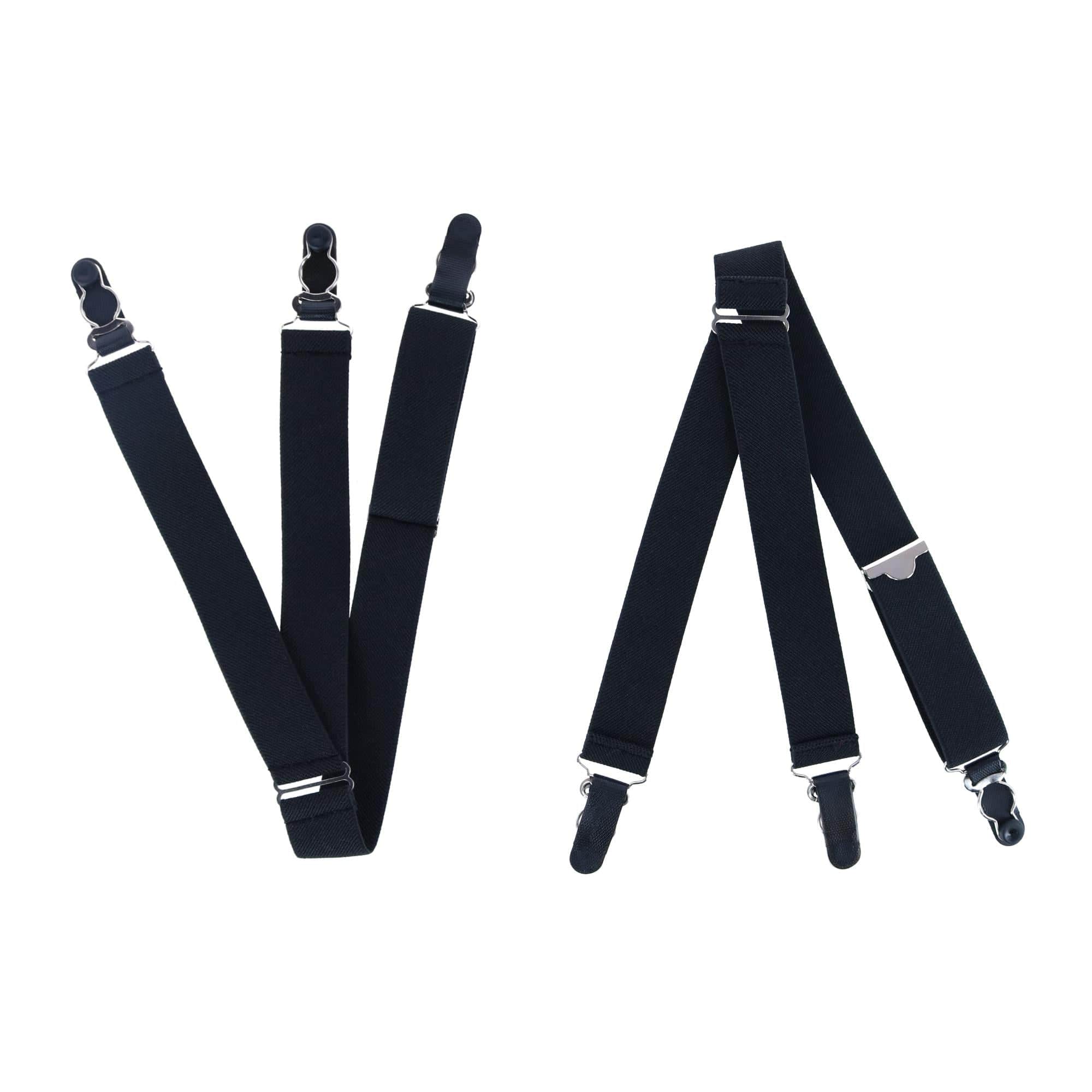 Sutton Elastic Shirt Garters (Set of 2) - Black