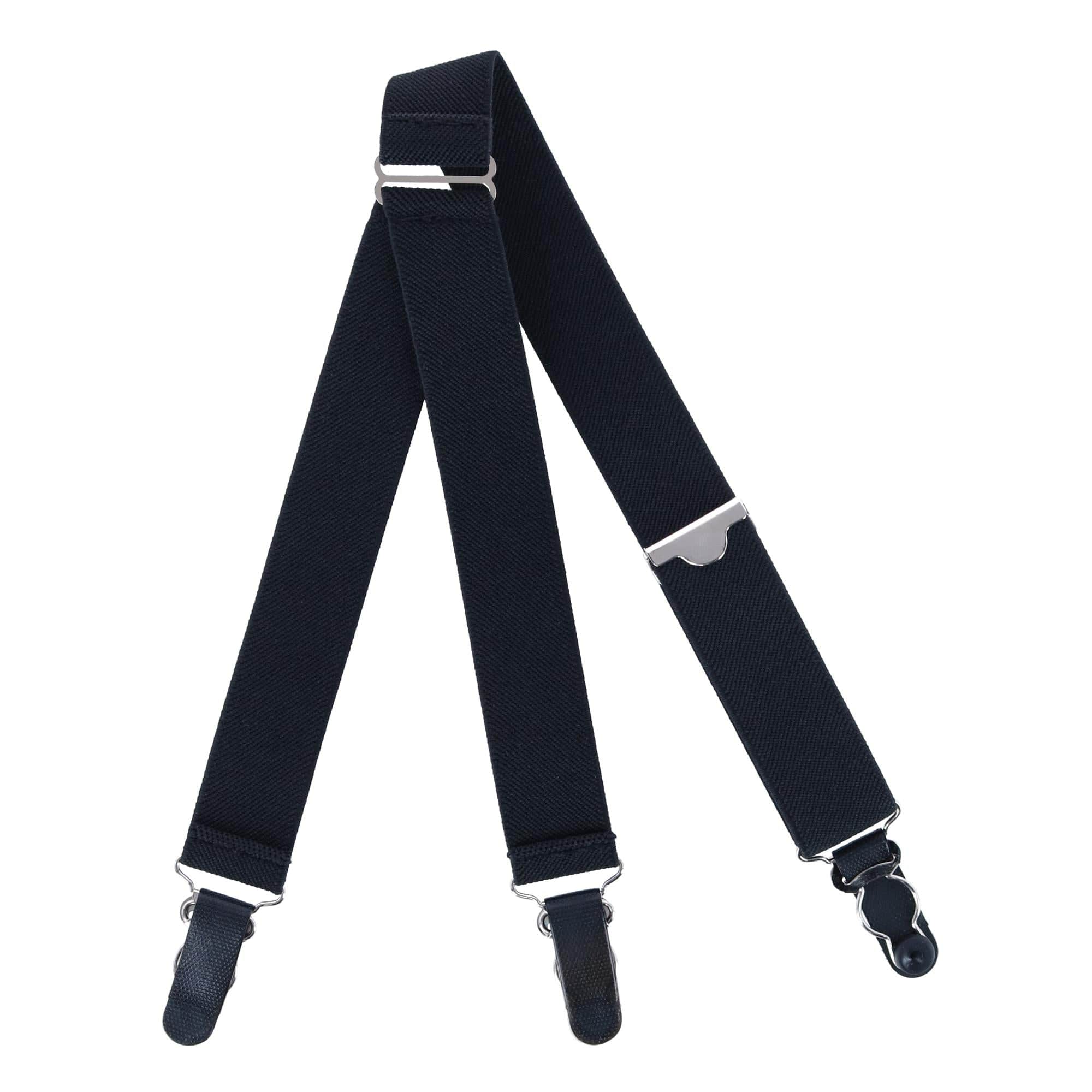 Sutton Elastic Shirt Garters (Set of 2) - Black