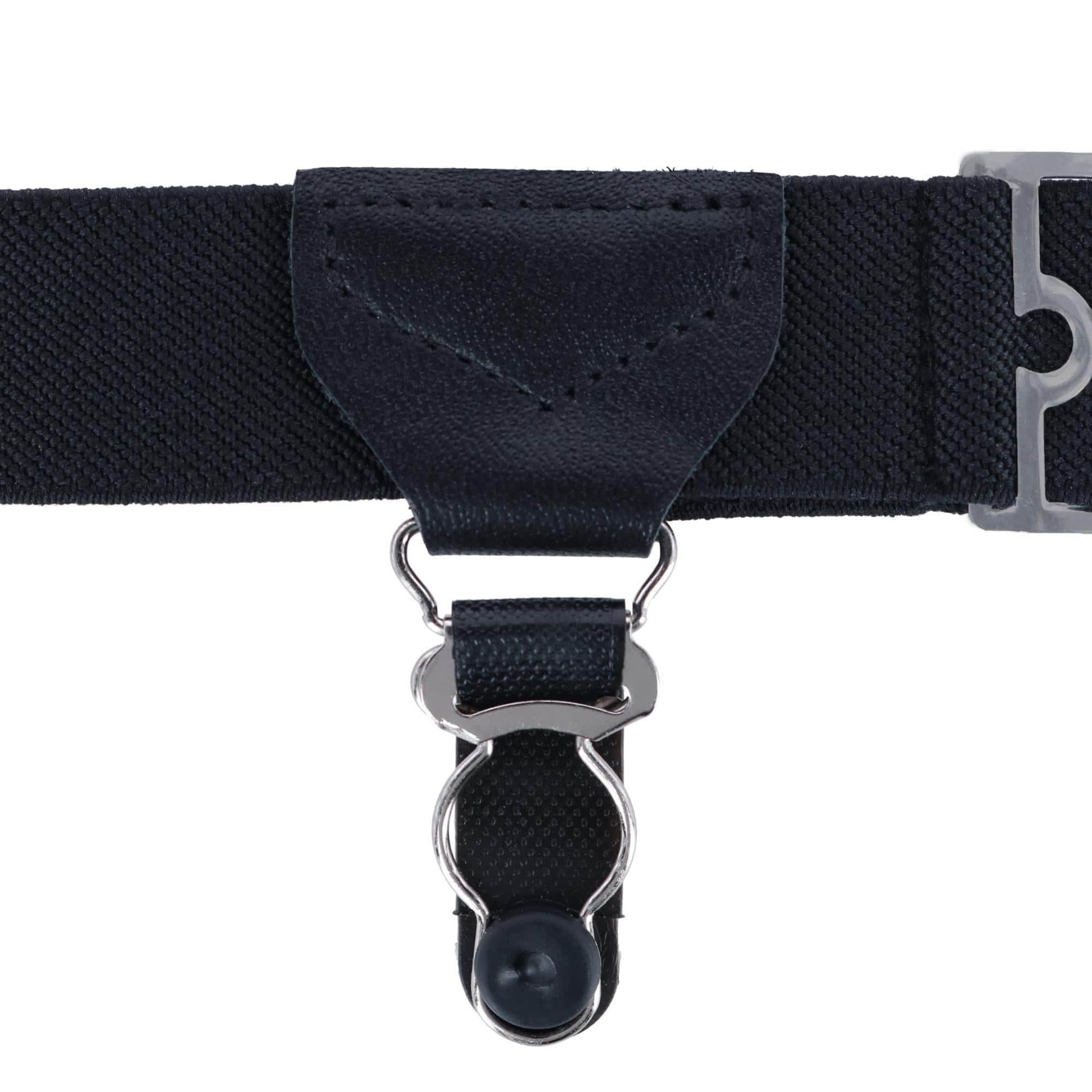 Sutton Single Grip Sock Garters (Set of 2) - Black