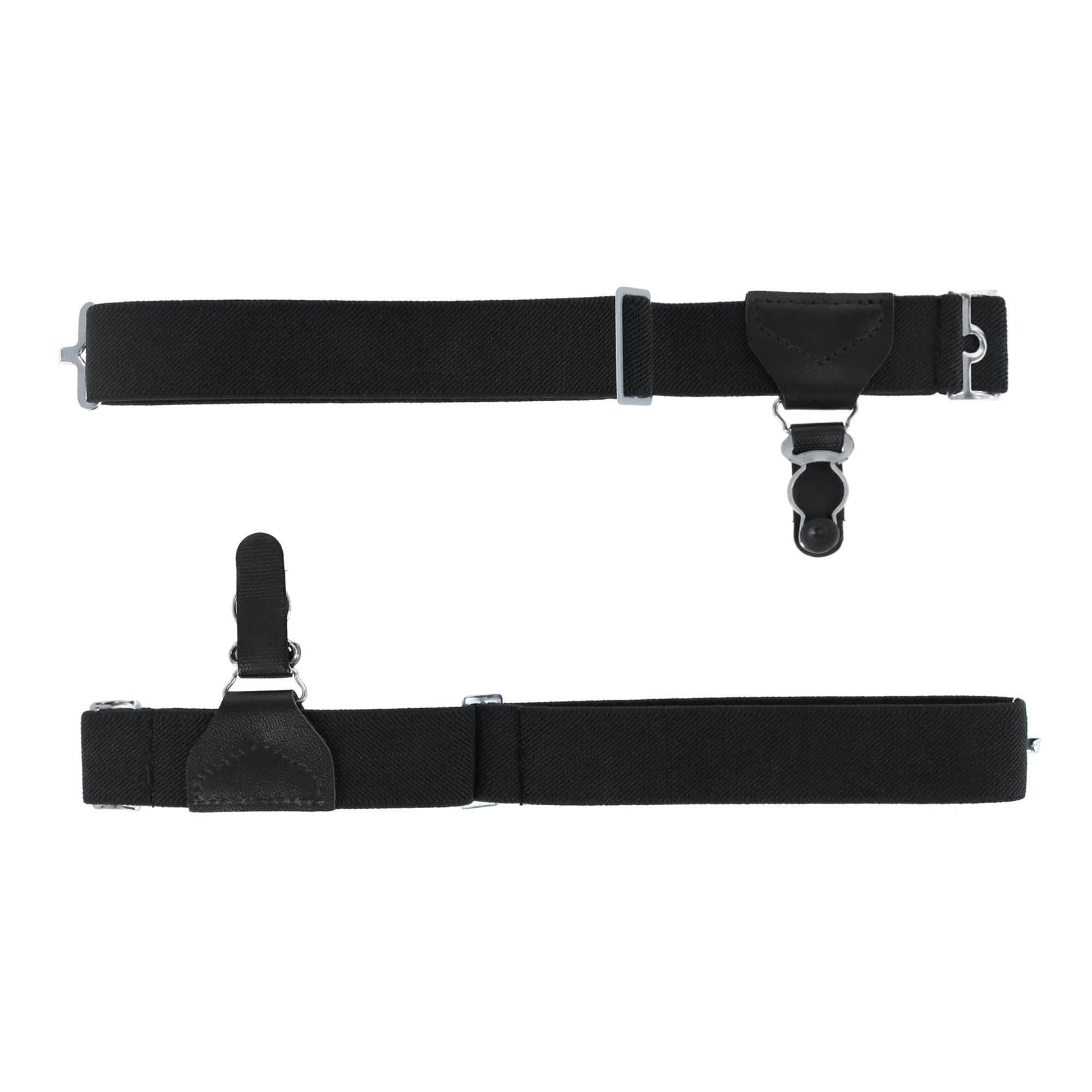 Sutton Single Grip Sock Garters (Set of 2) - Black