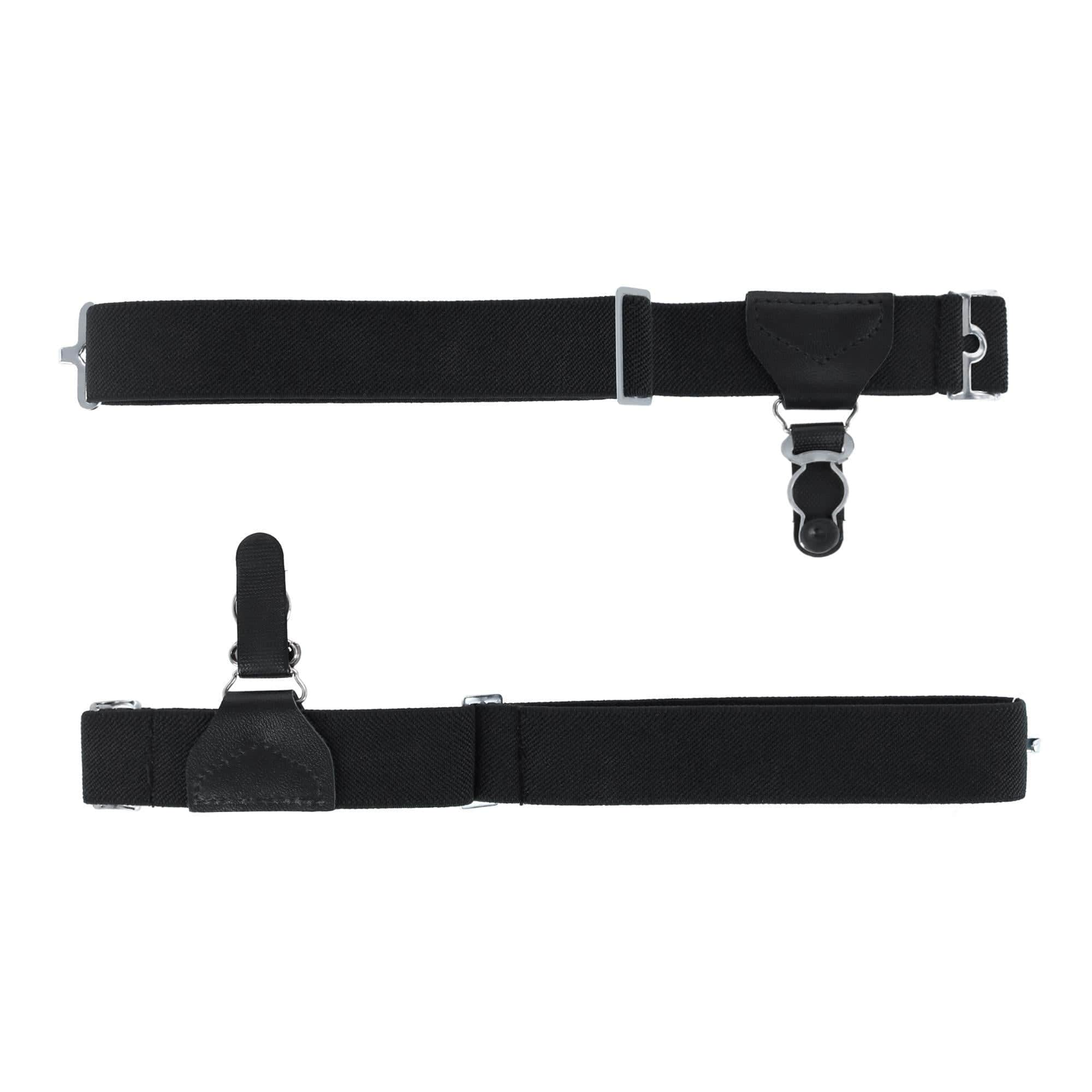 Sutton Single Grip Sock Garters (Set of 2) - Black