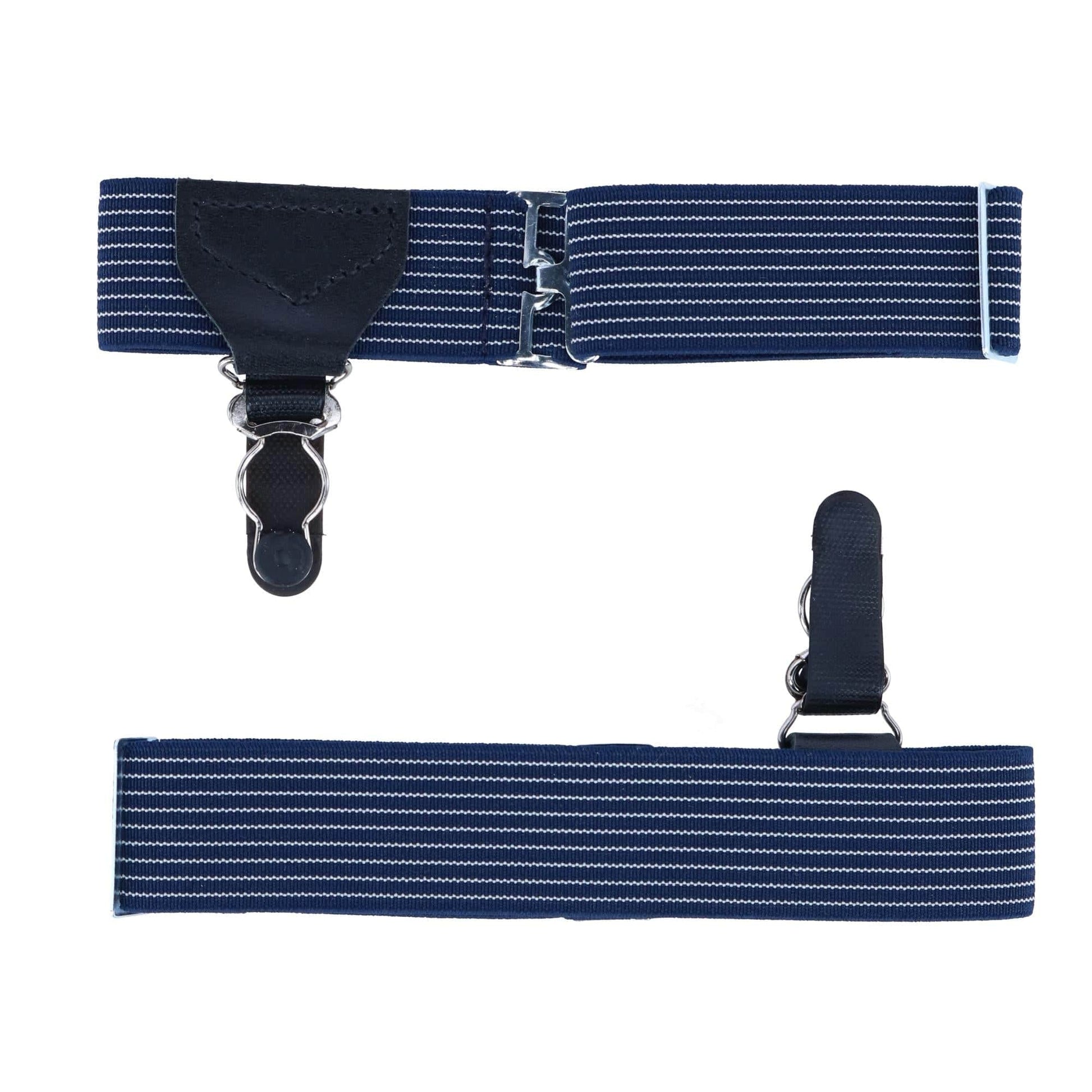 Sutton Single Grip Sock Garters (Set of 2) - Navy
