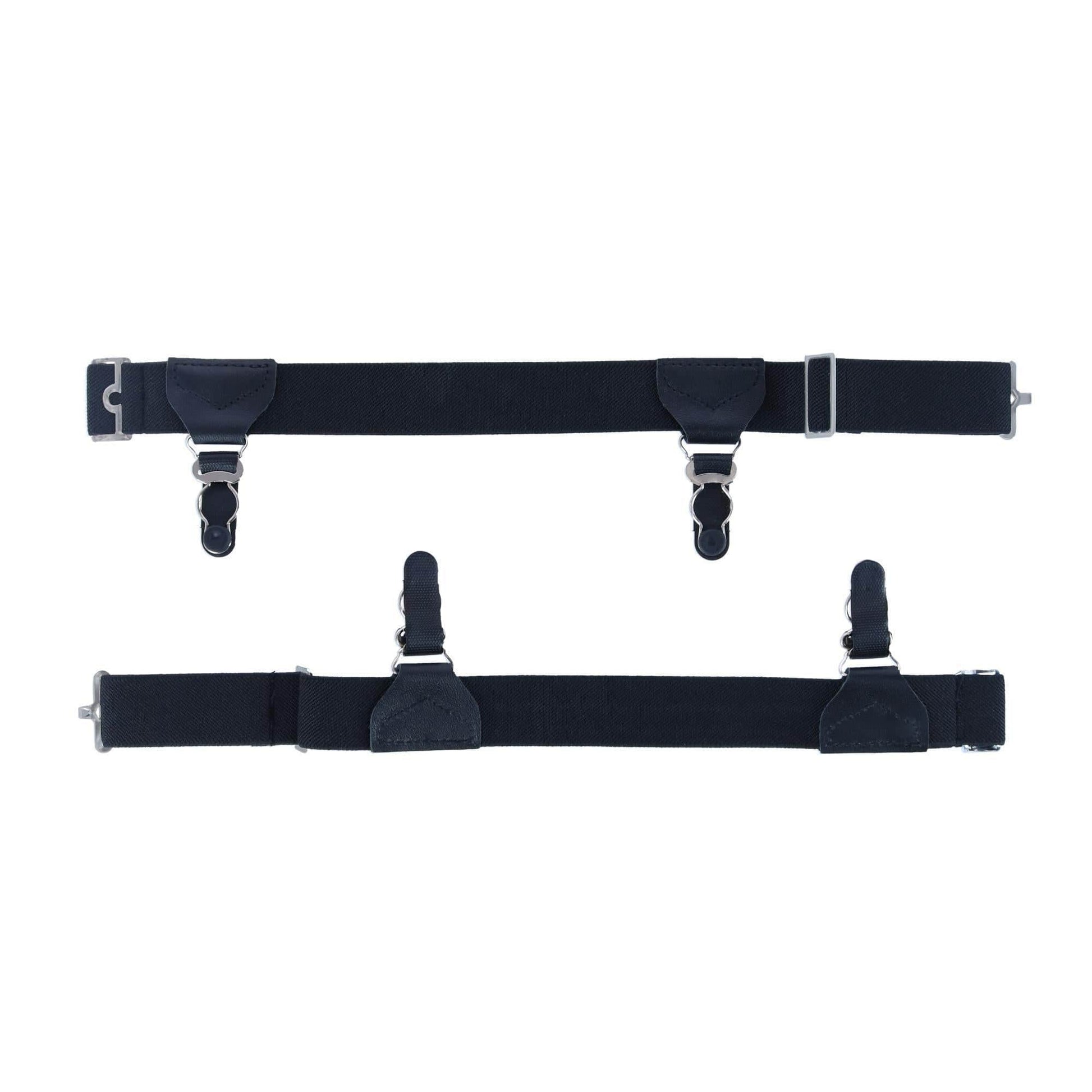 Sutton Double Grip Sock Garters (Set of 2) - Black