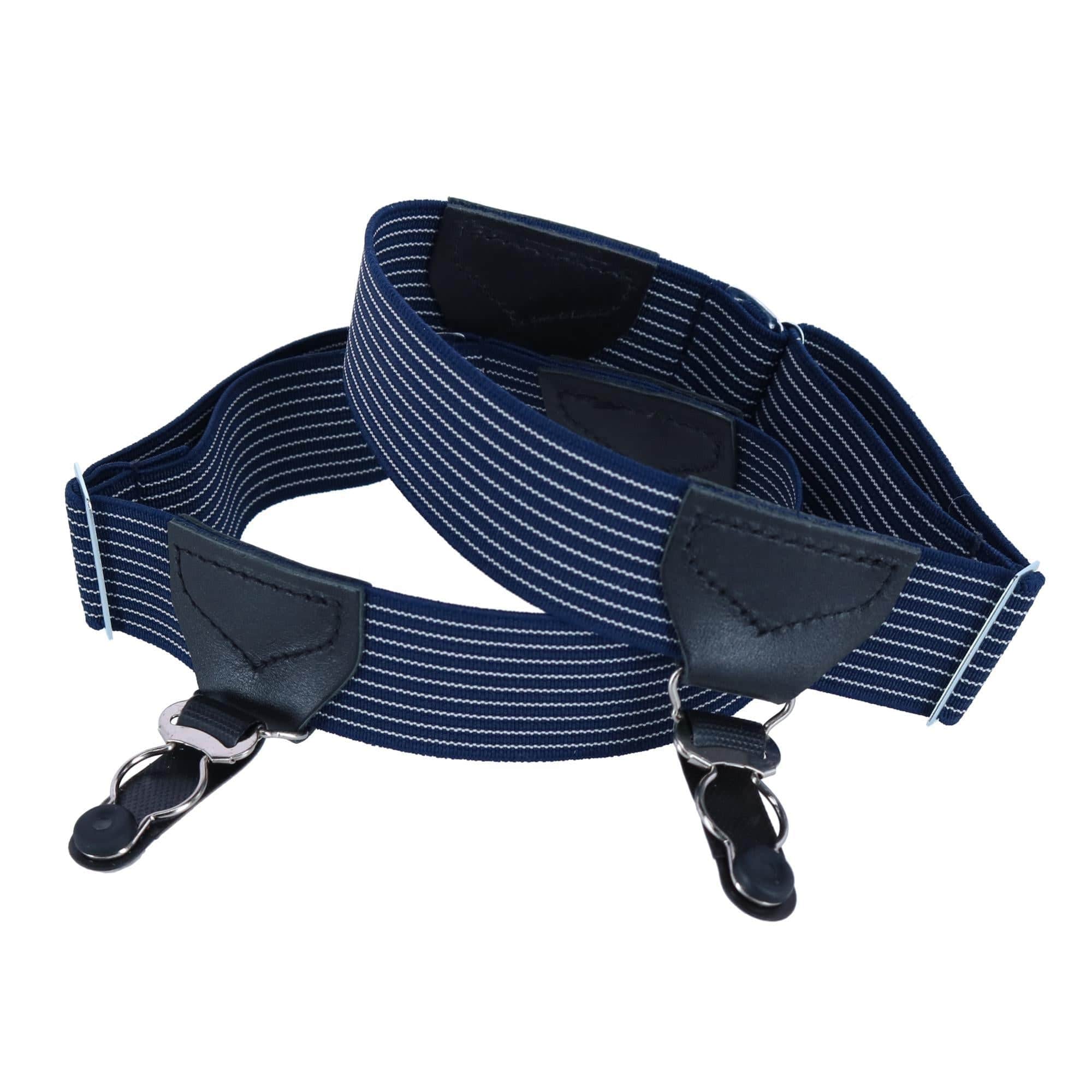 Sutton Double Grip Sock Garters (Set of 2) - Navy