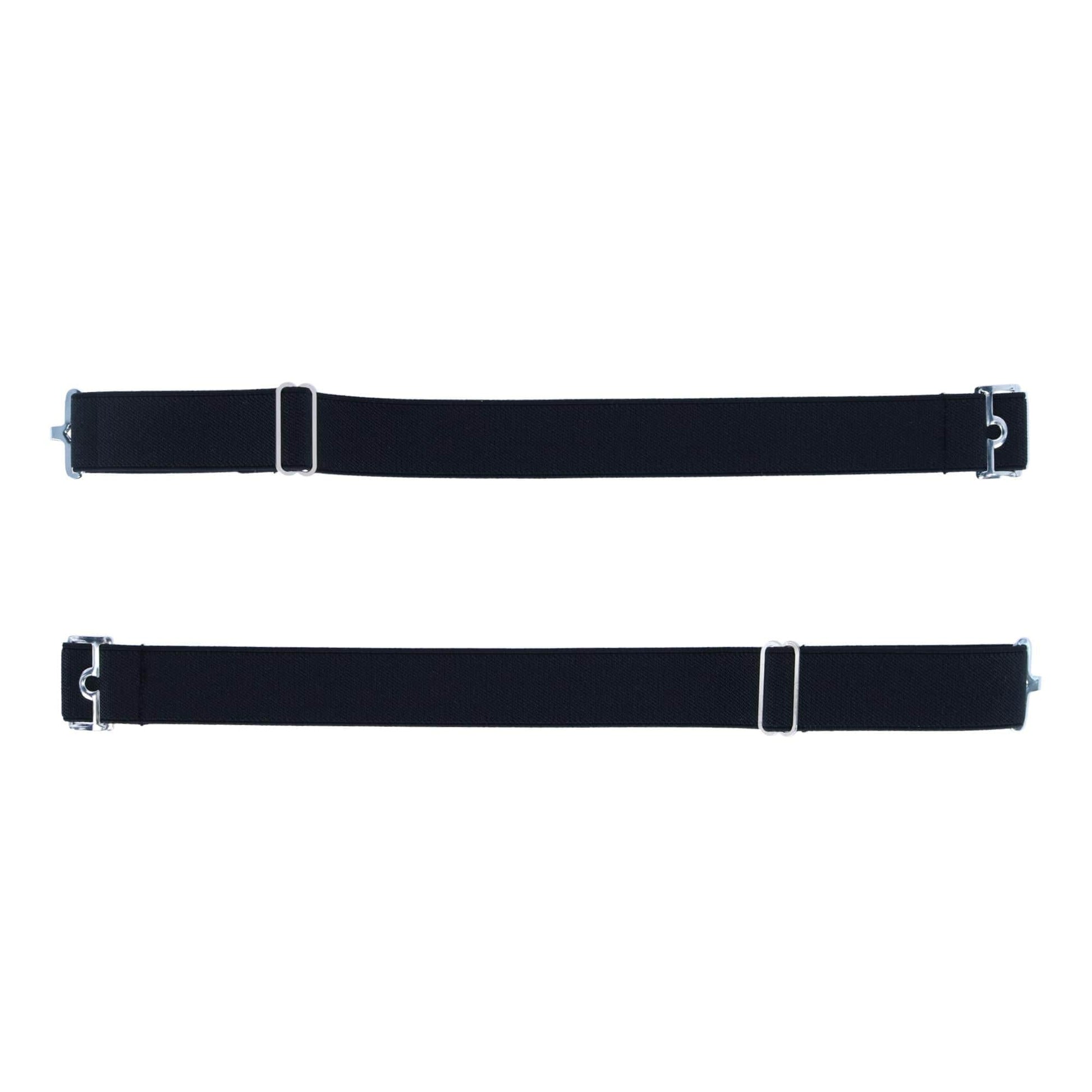 Sutton Elastic Adjustable Armband Shirt Garter Sleeve Holders - Black