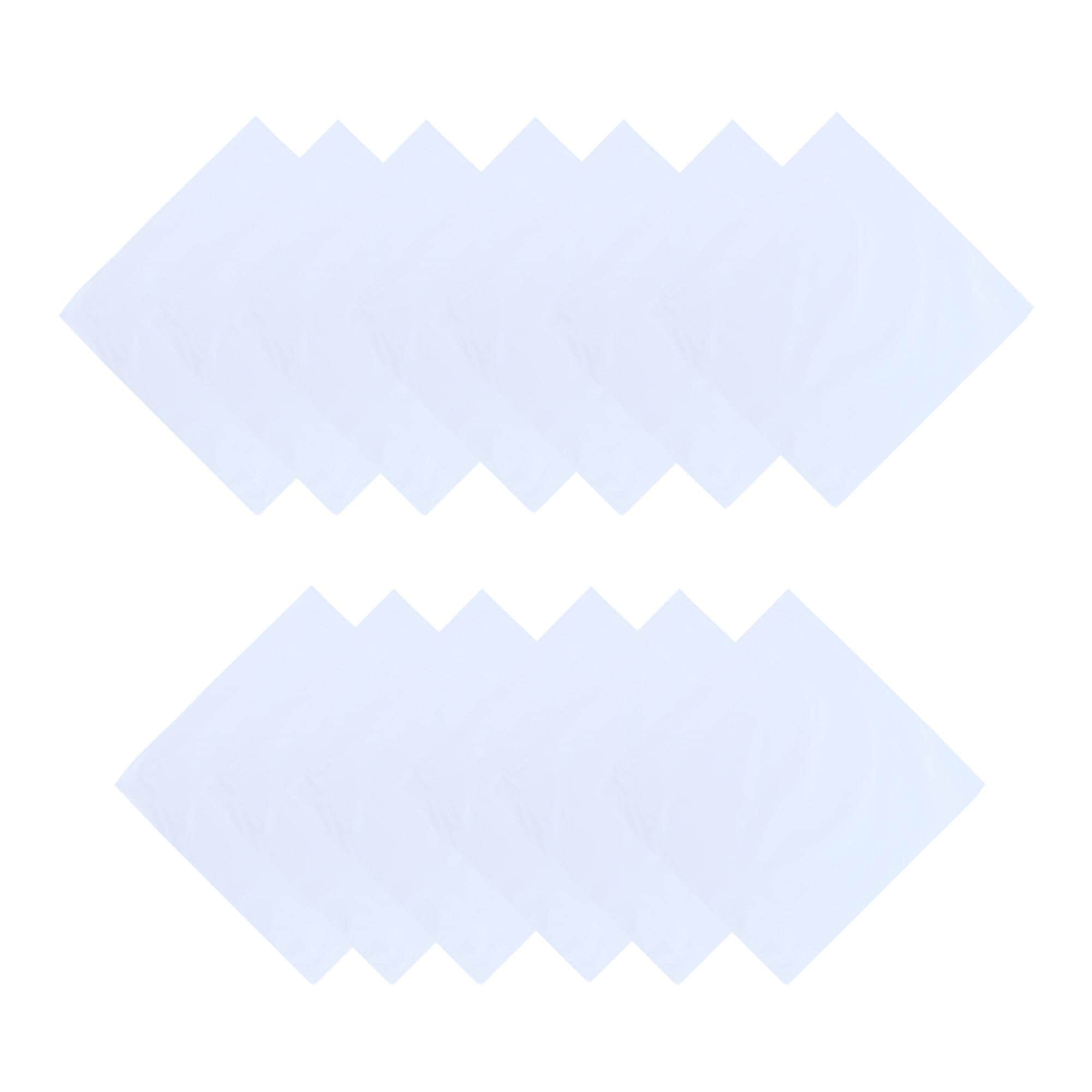 Baker's Dozen Cotton Handkerchiefs White 16 x 16 (13 Pack) - White