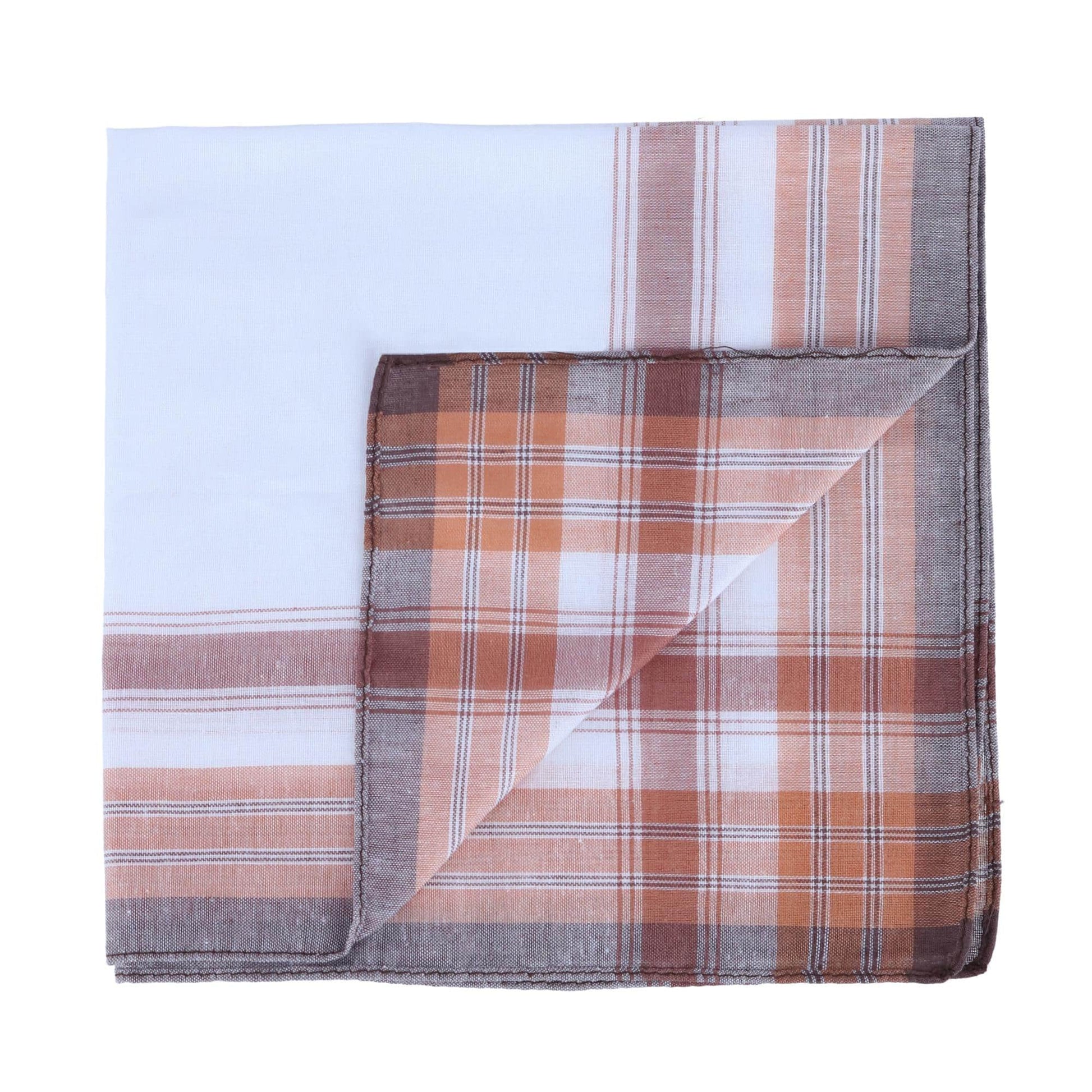 Checked Cotton Handkerchiefs (3 Pack) - Multi