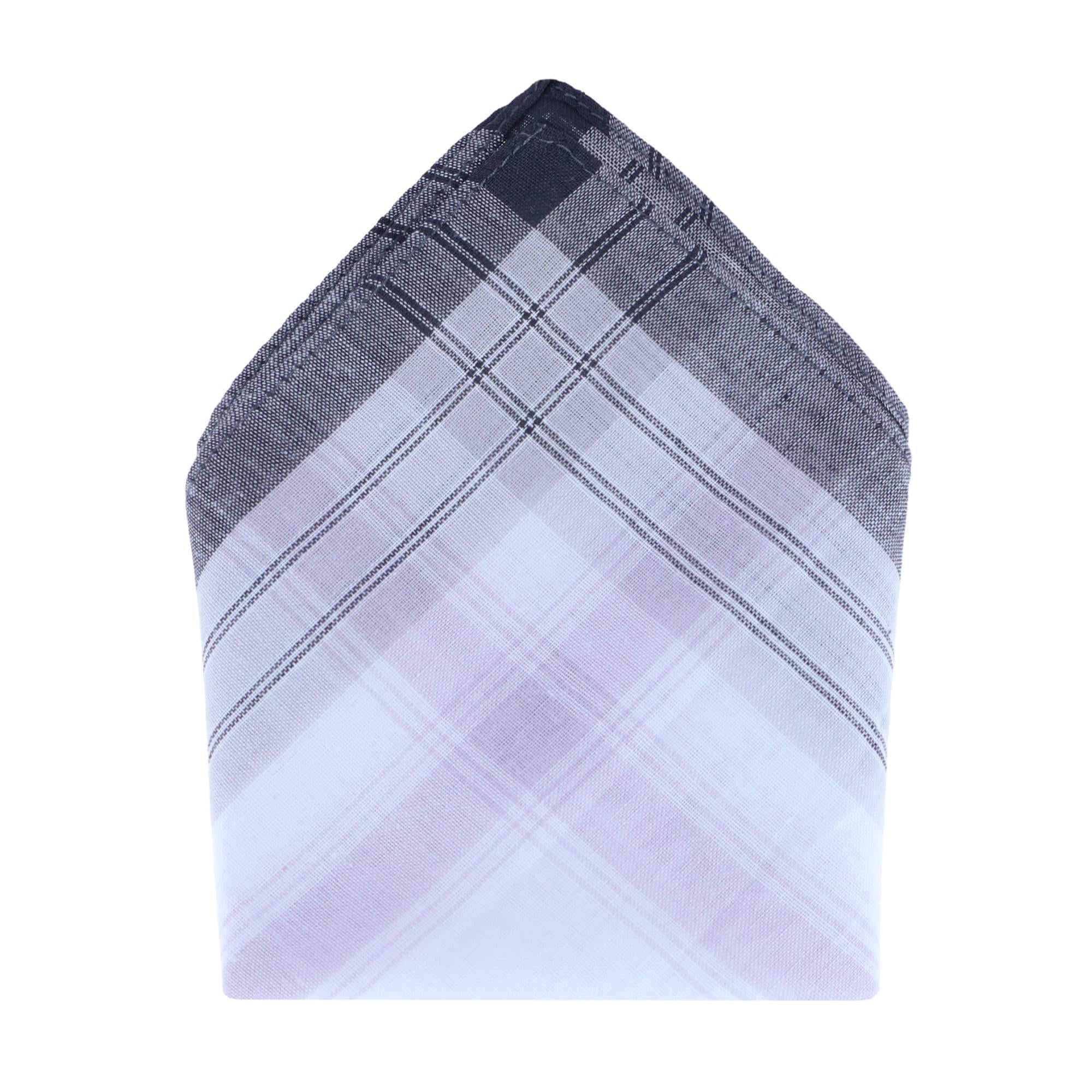 Checked Cotton Handkerchiefs (3 Pack) - Multi
