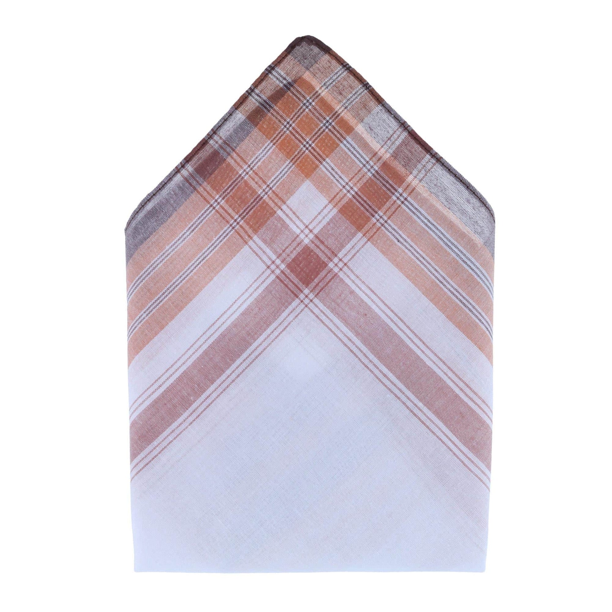 Checked Cotton Handkerchiefs (3 Pack) - Multi