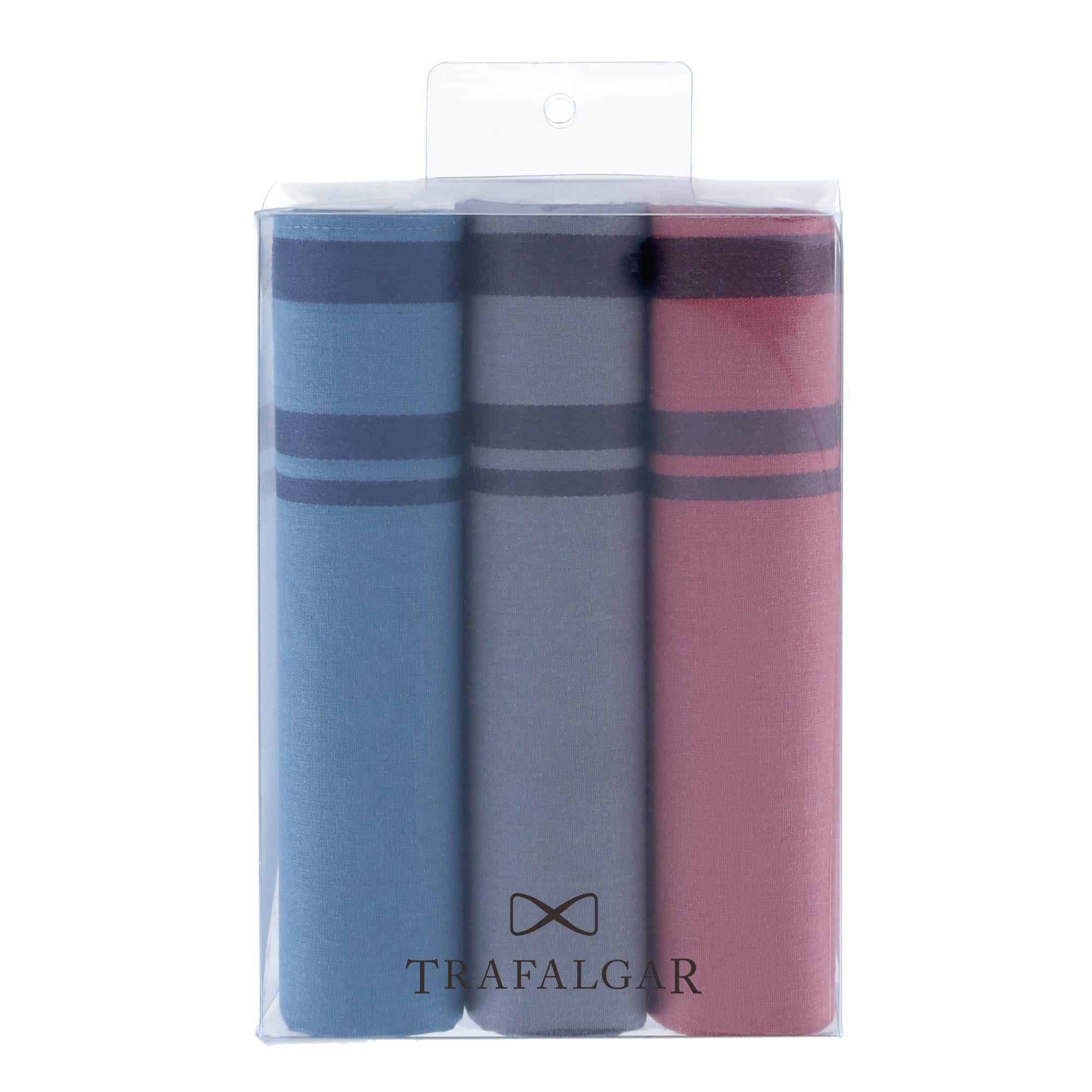 Cotton Modern Handkerchiefs (3 Pack) - Multiple