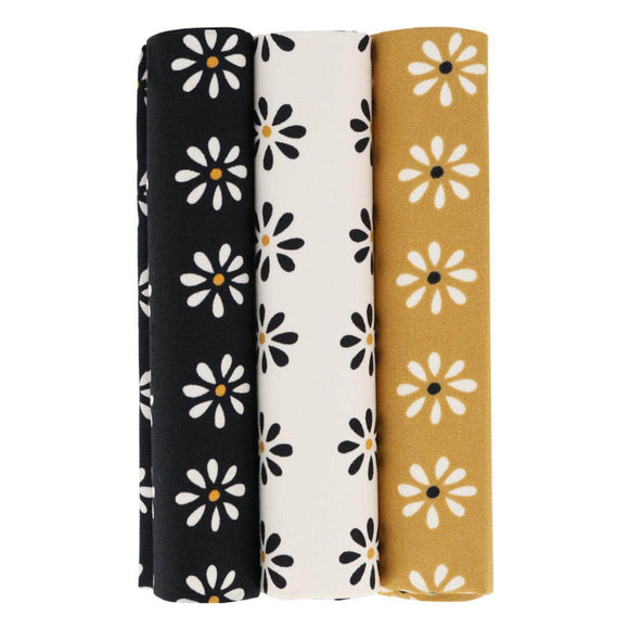 Black, White, Gold