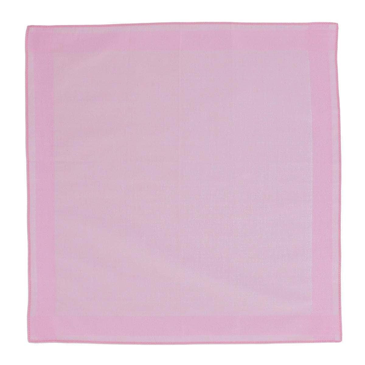 Zayn Brilliant Colored 16x16 Cotton Handkerchiefs (Pack of 5) - Lilac, Pink, Yellow, Light Blue, and Green