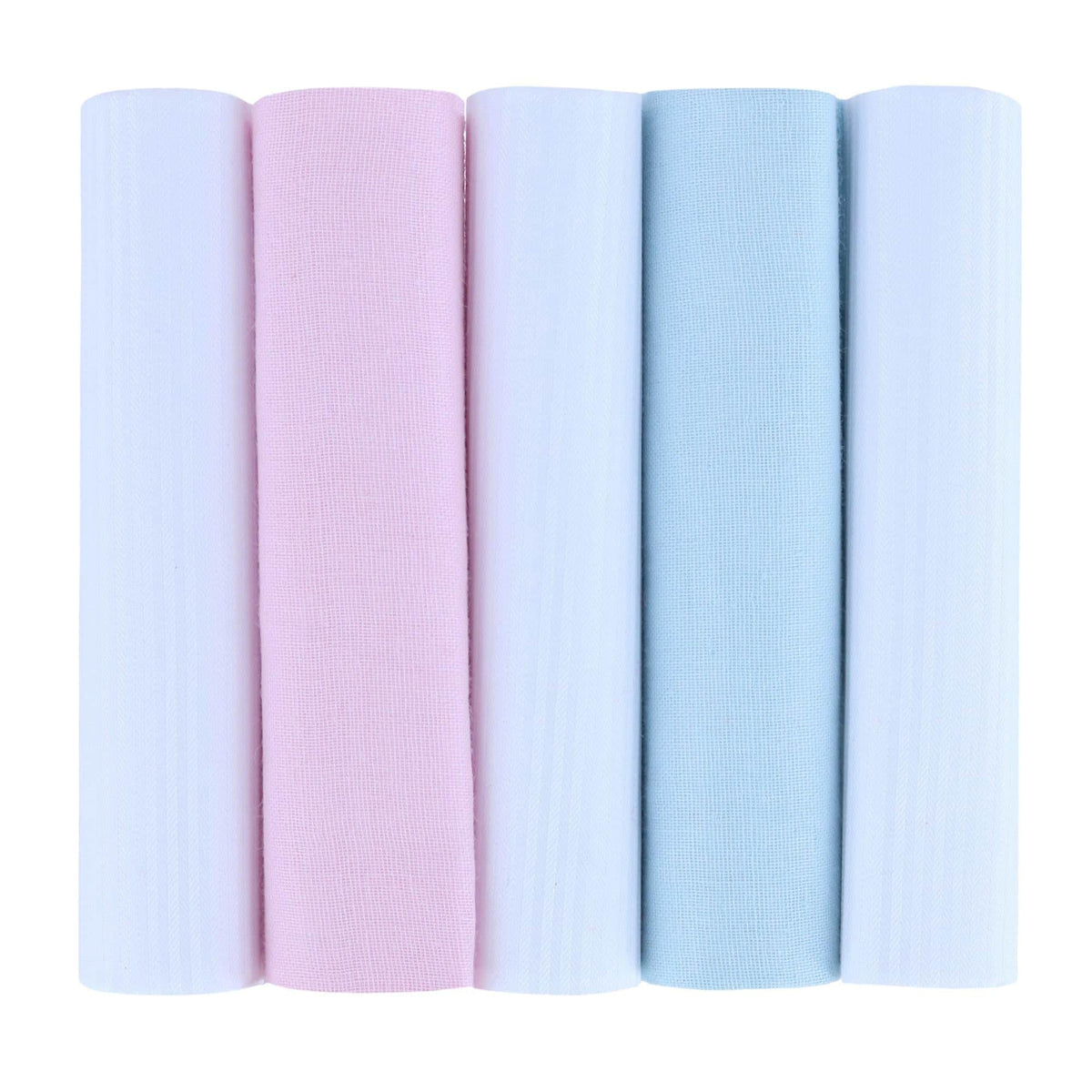 Dapper Premium Cotton Handkerchiefs (5 Pack) - Multiple