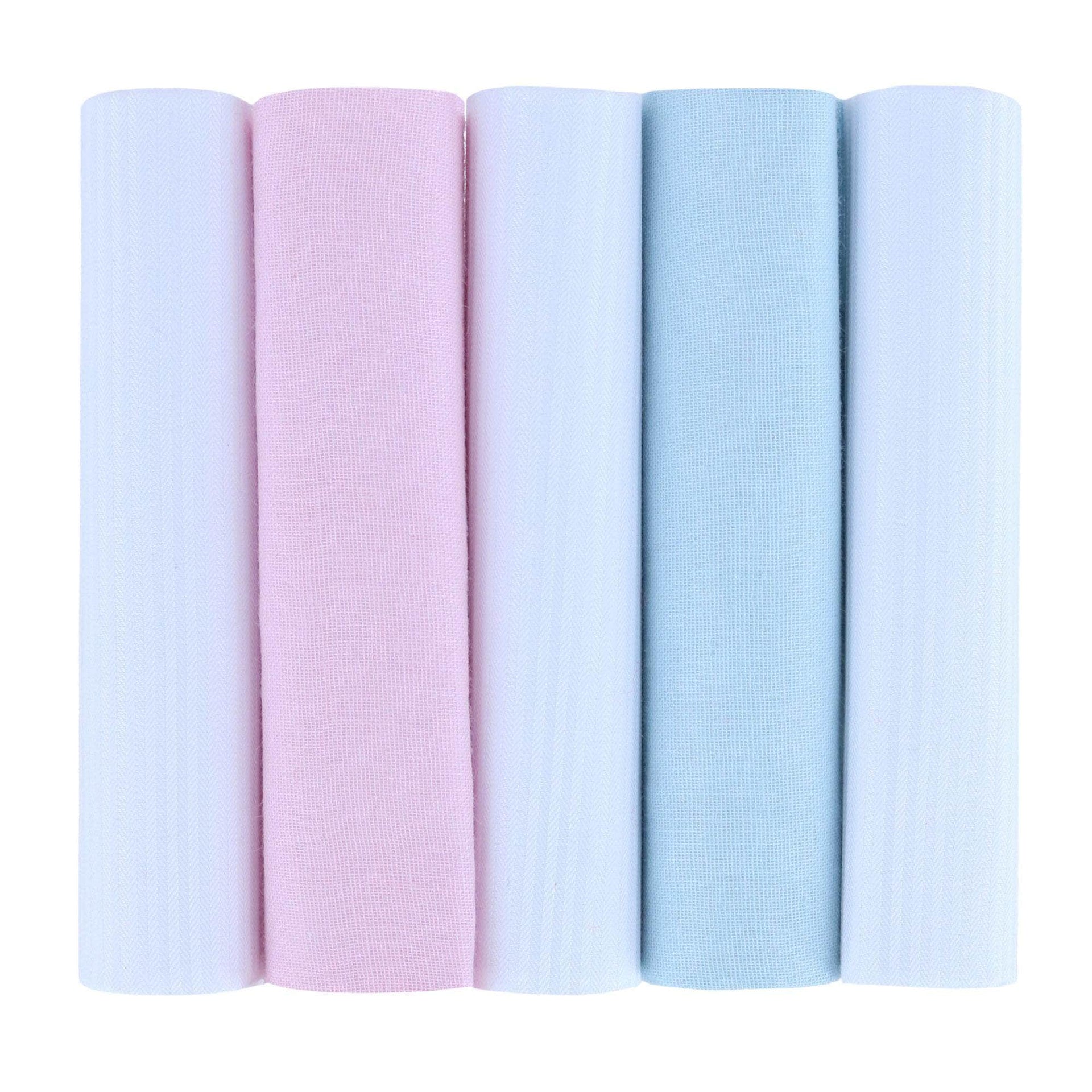 Dapper Premium Cotton Handkerchiefs (5 Pack)