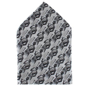 Ambrose Dapper Night 12x12 Silk Pocket Square