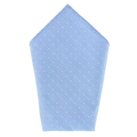 Light Blue with Polka Dots