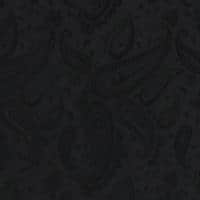 Banbury Tone on Tone Paisley 12 Inch Silk Pocket Square - Black
