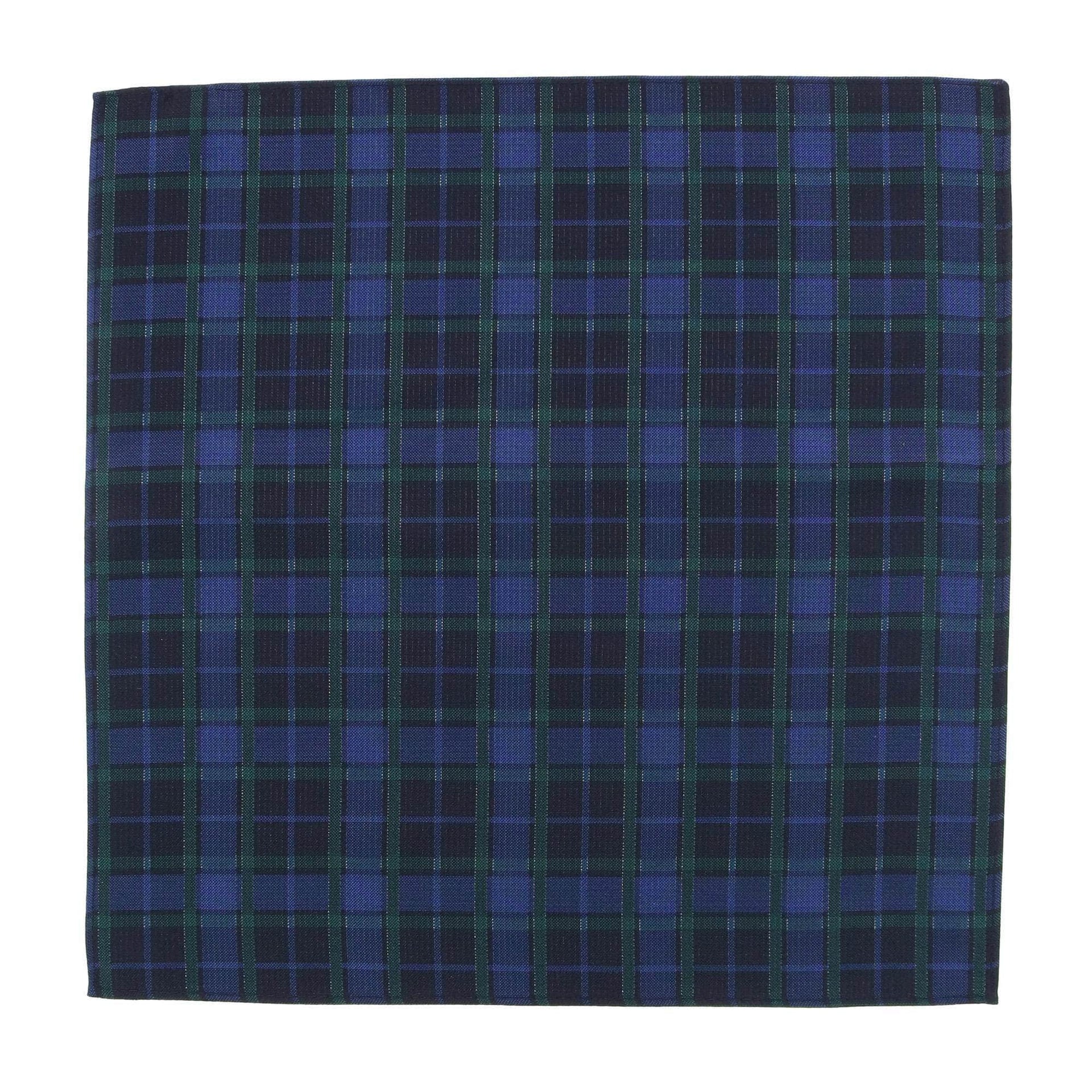 Green and Navy Plaid