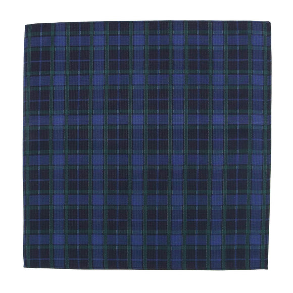 Green and Navy Plaid
