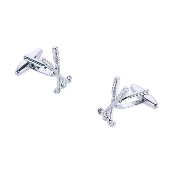 Hole In One Golf Clubs Novelty Cufflinks (1 Pair)