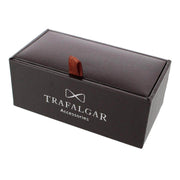 Silver with Grey and Black Stone