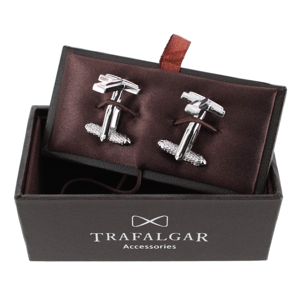 Cathedral Cross Classic Cufflinks (1 Pair) - Silver