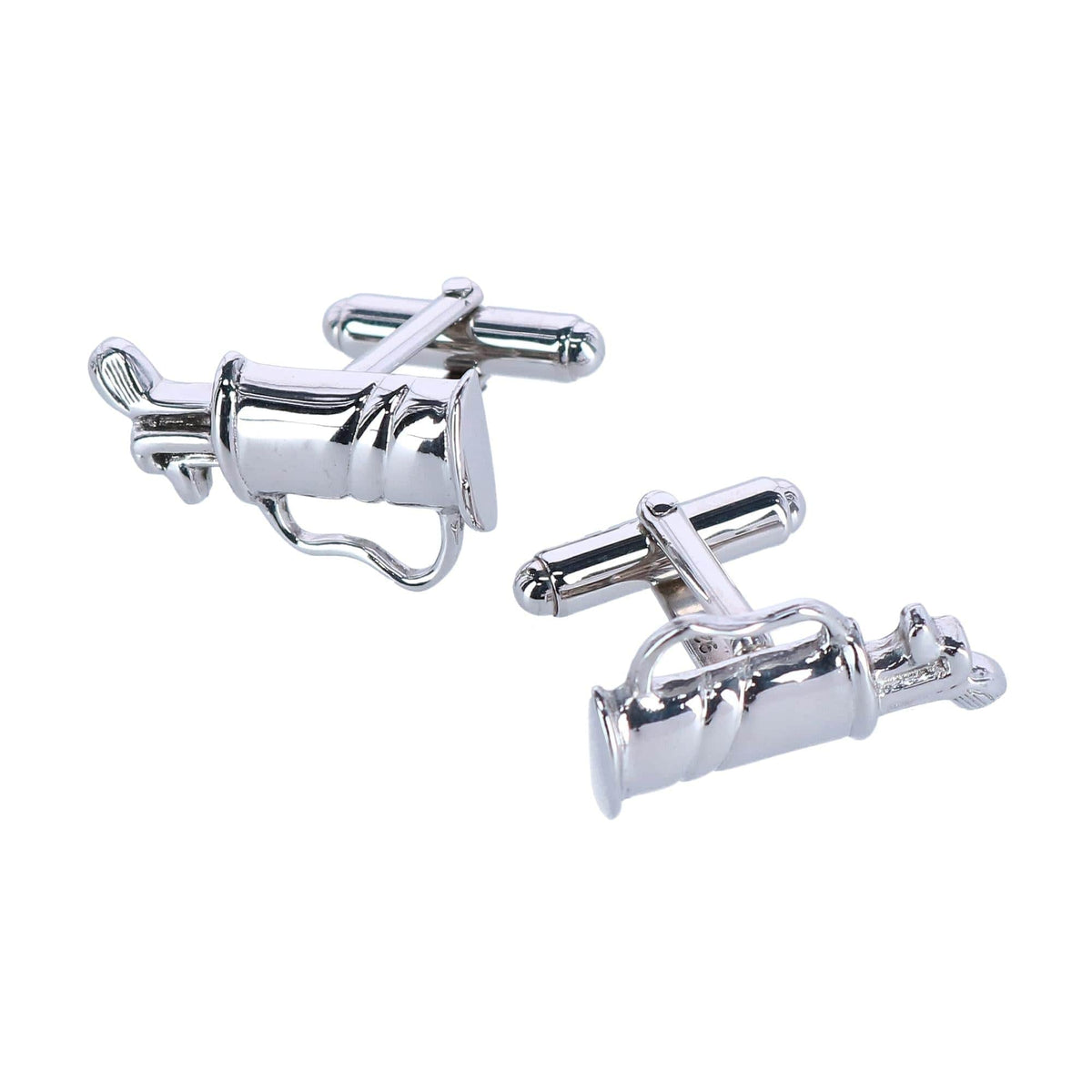 Sterling Golf Bag Cufflinks