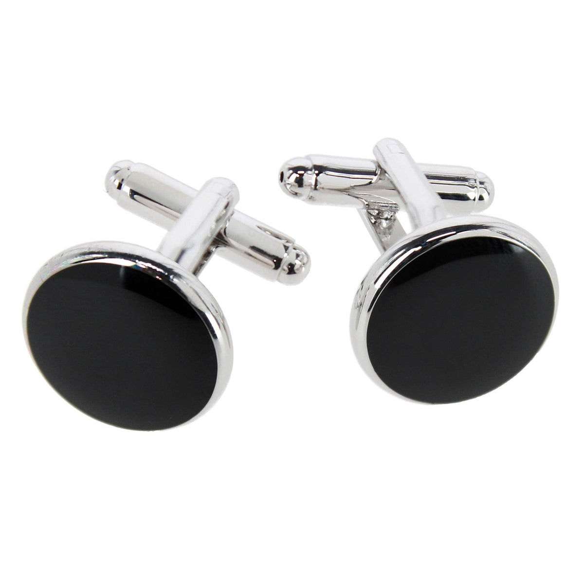Ernesto Elite & Classic Formal Set (2 Cuffs & 4 Studs) - Black