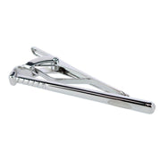 Home Run Baseball Bat Silver Tie Bar