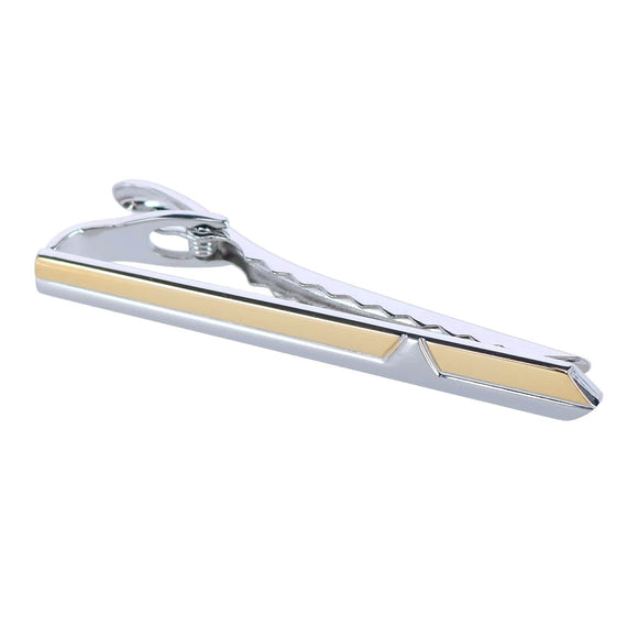 Brushed Rhodium and Gold