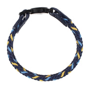 Navy, Light Blue, and Yellow