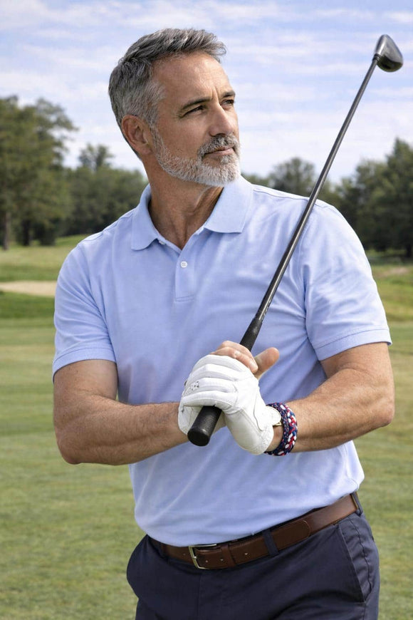 Blue, Red, and White Diamond