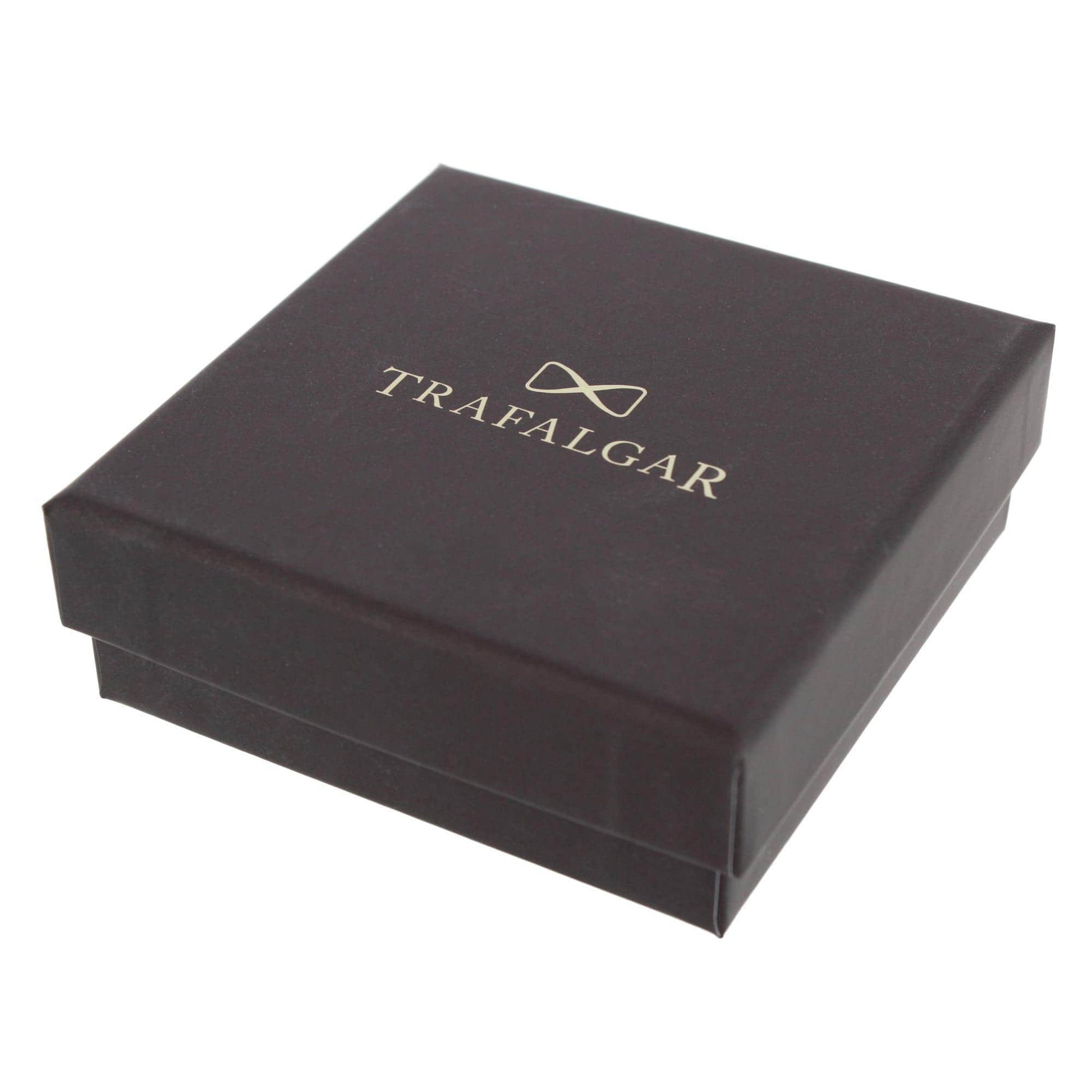 The Sovereign Cross Tri-Stranded Leather Bracelet - Brown