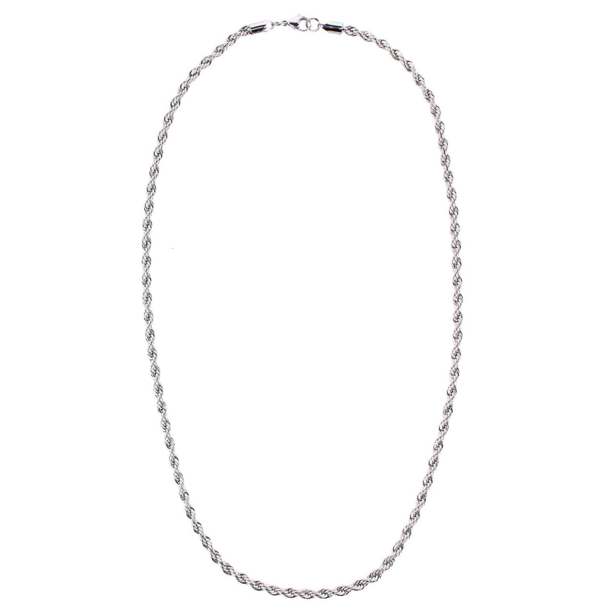 Barrett Braided Metal 22 Inch Long Necklace