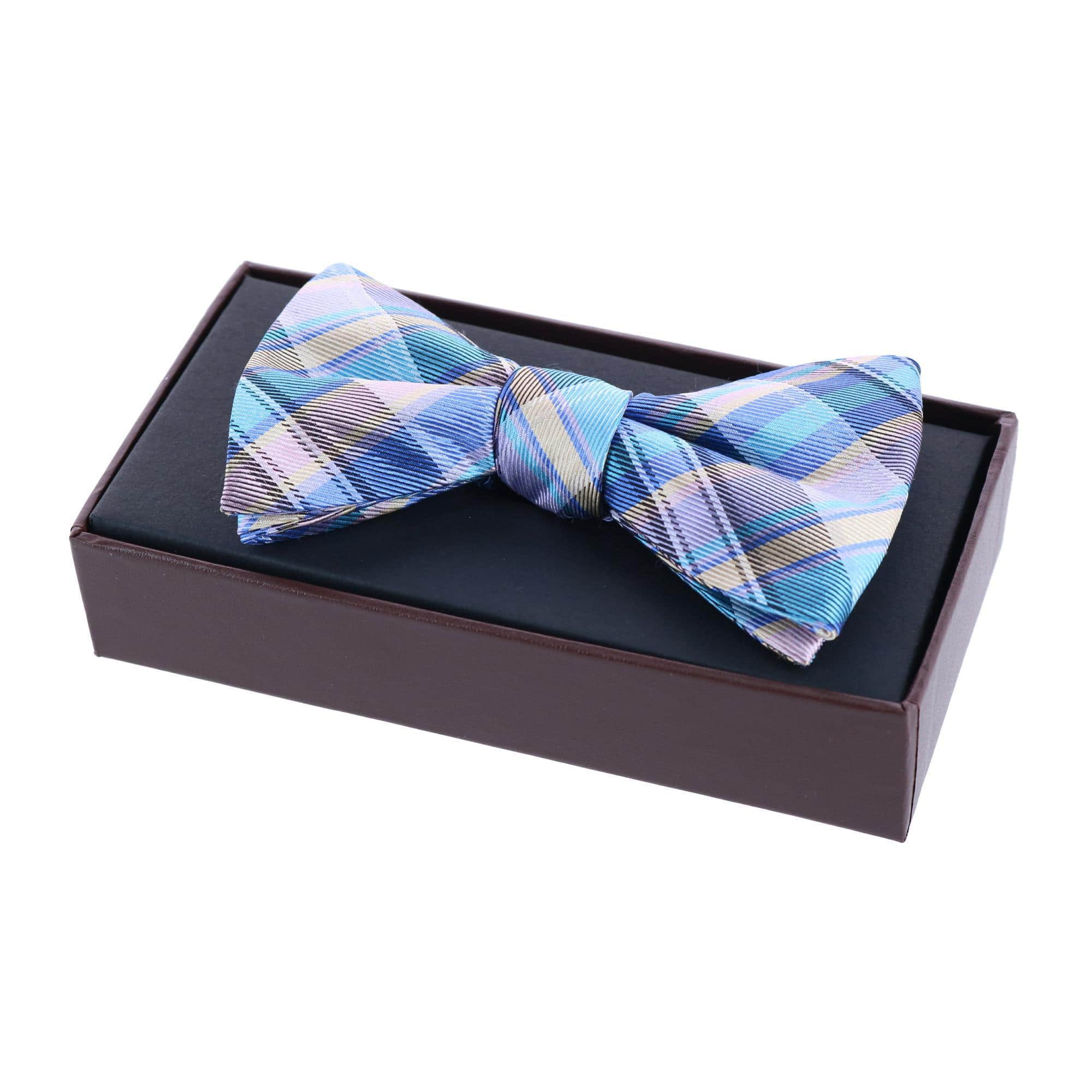 Sherwood Plaid Silk Bow Tie - Plaid #2