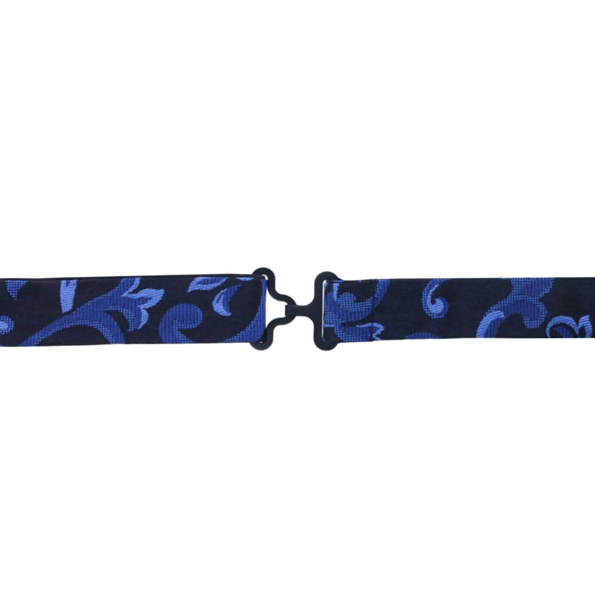 Christian the Romantic Brocade Silk Bow Tie - Royal Blue