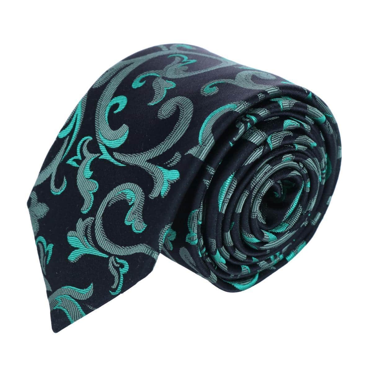 Christian Romantic Brocade Silk Necktie