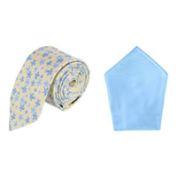 Yellow with Blue