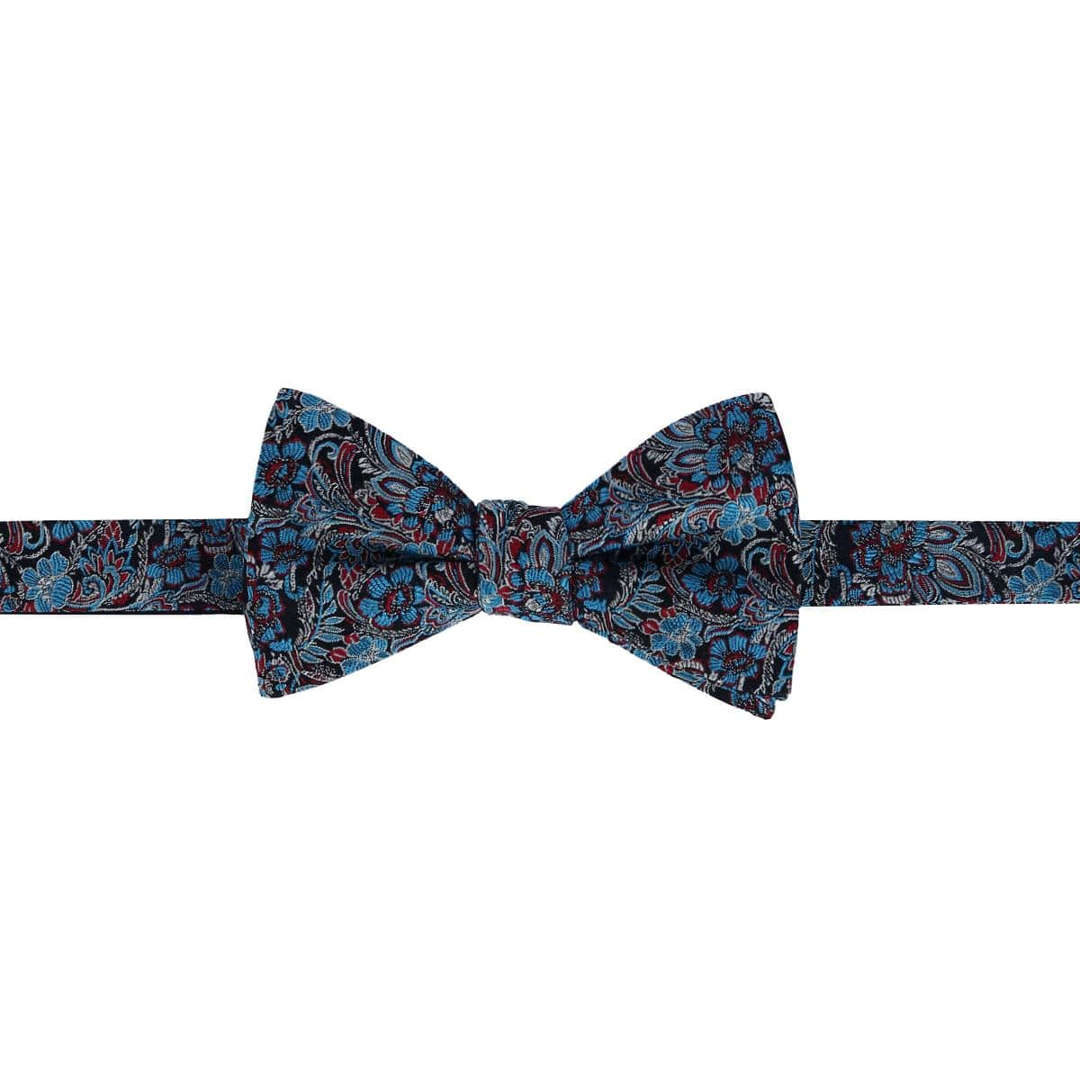 Enzo Exploded Floral Silk Bow Tie - Multiple