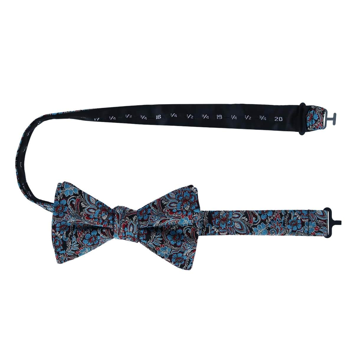 Enzo Exploded Floral Silk Bow Tie - Multiple