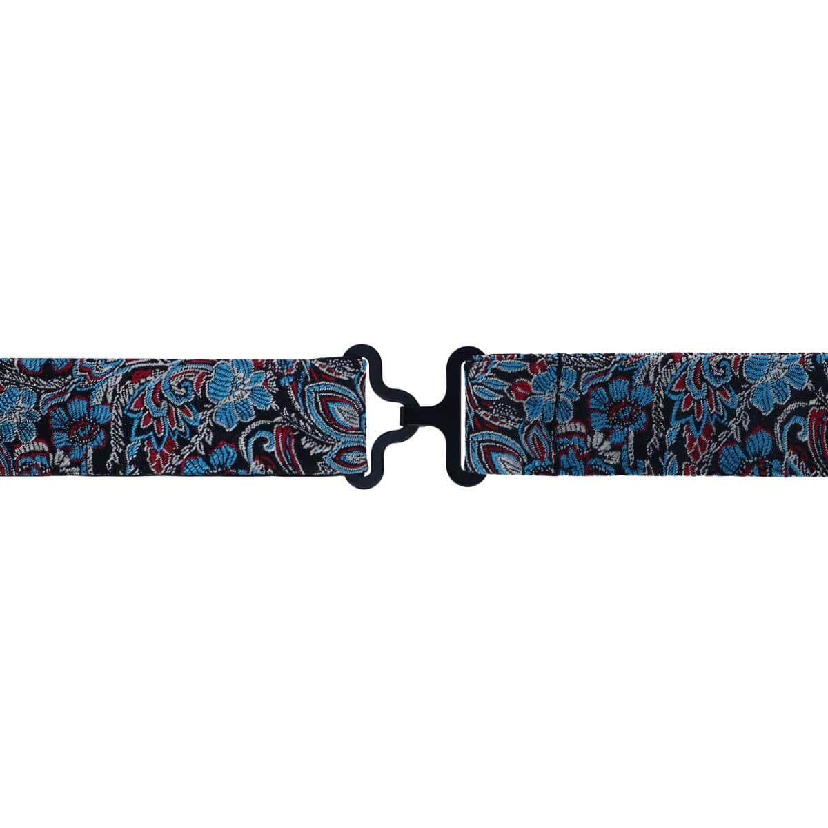 Enzo Exploded Floral Silk Bow Tie - Multiple