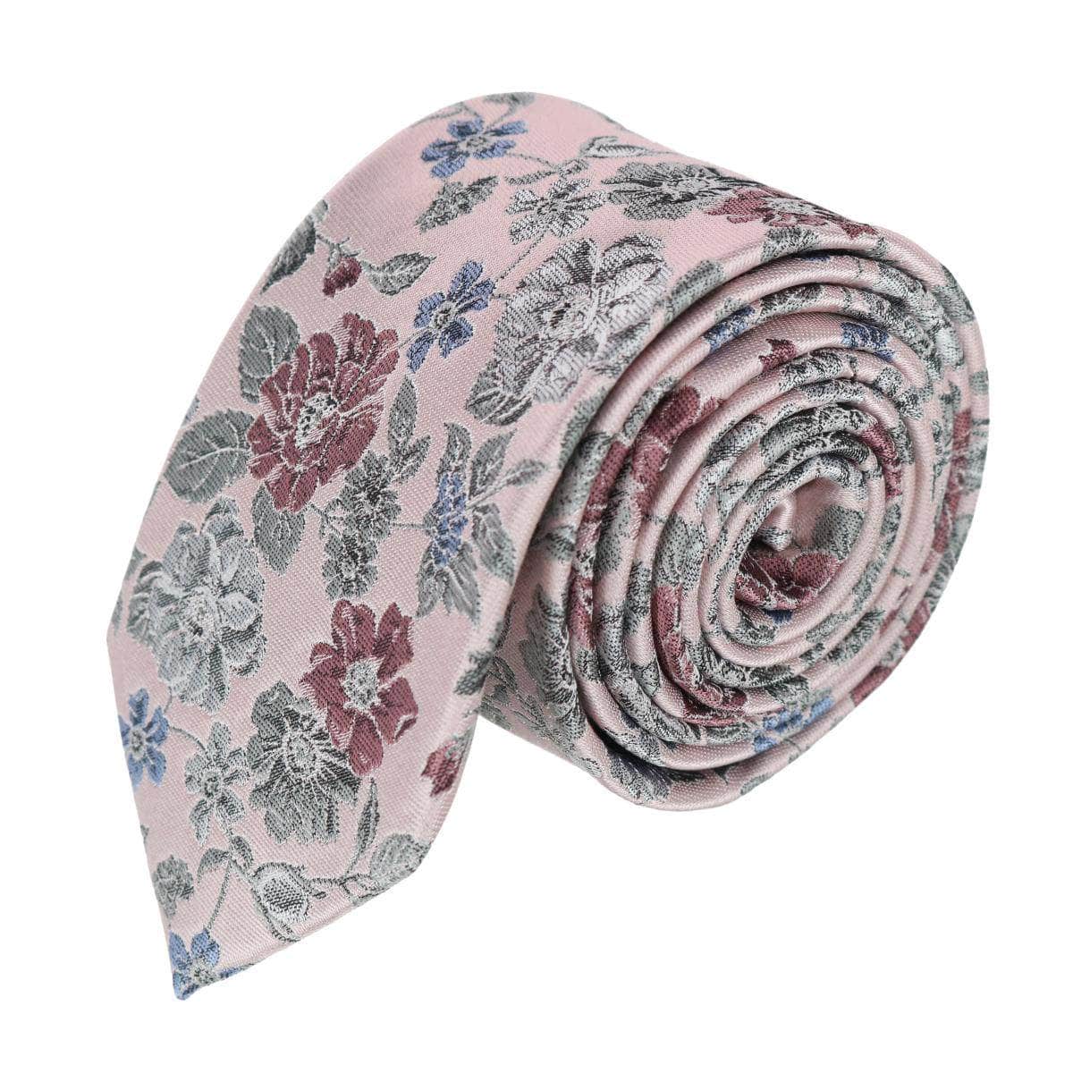 Pale Pink with Grey
