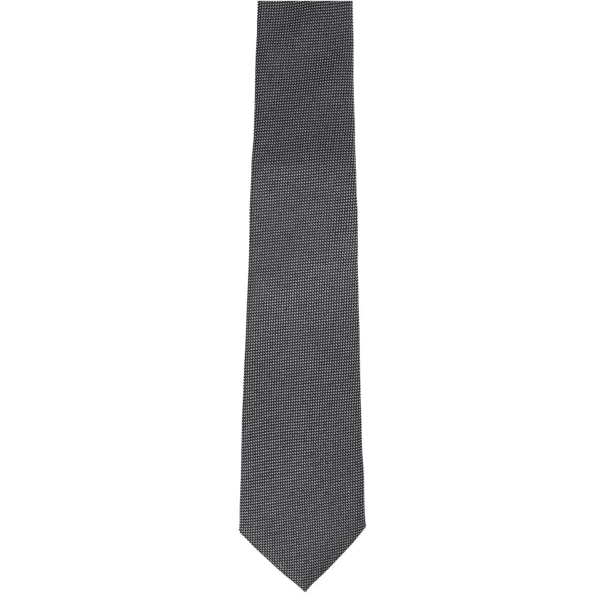 Janus Metallic and Silk Classy Necktie - Silver