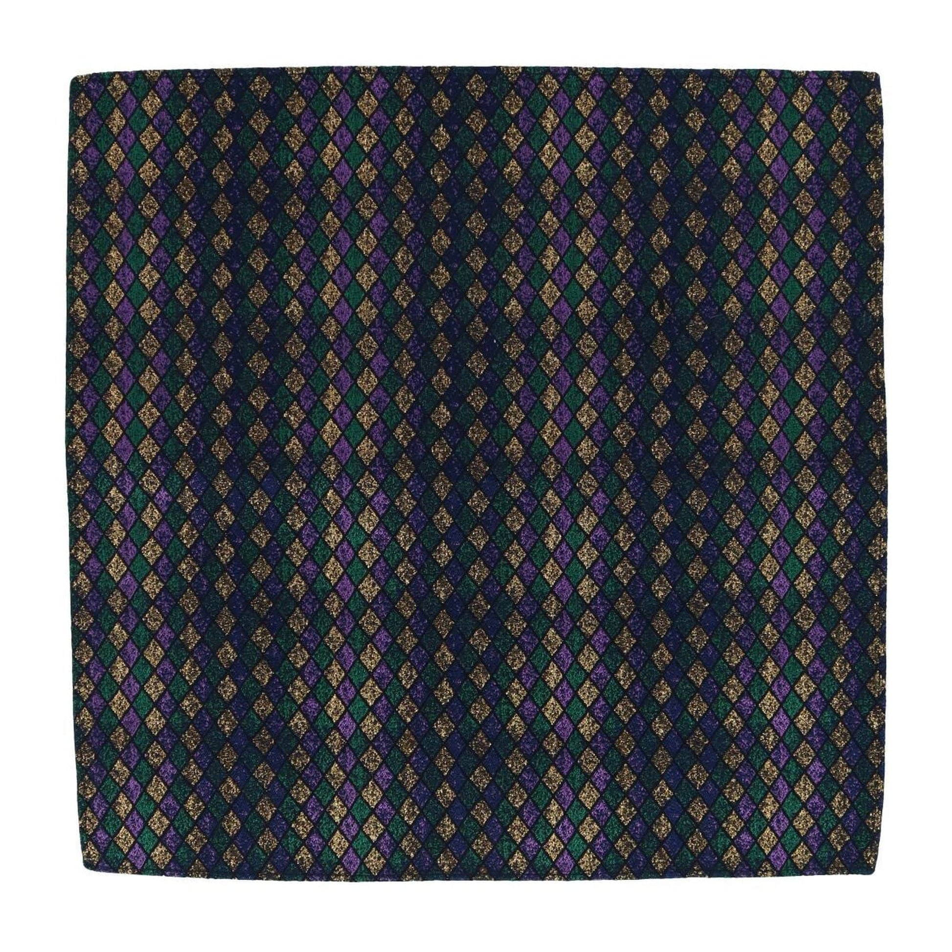 Carnival Diamond Multi-Colored Necktie and Pocket Square Bundle - Multi