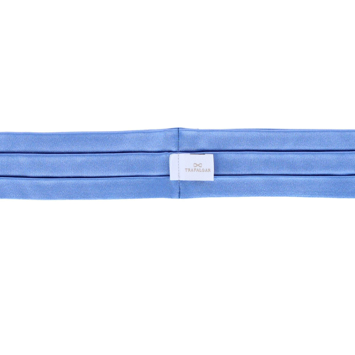 Grant Solid Colored Silk Ascot - Light Blue