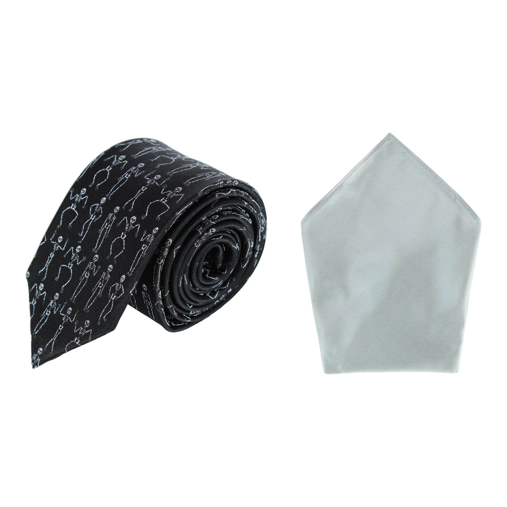 Davy Bones & Gatsby Silk Tie and Pocket Square Bundle