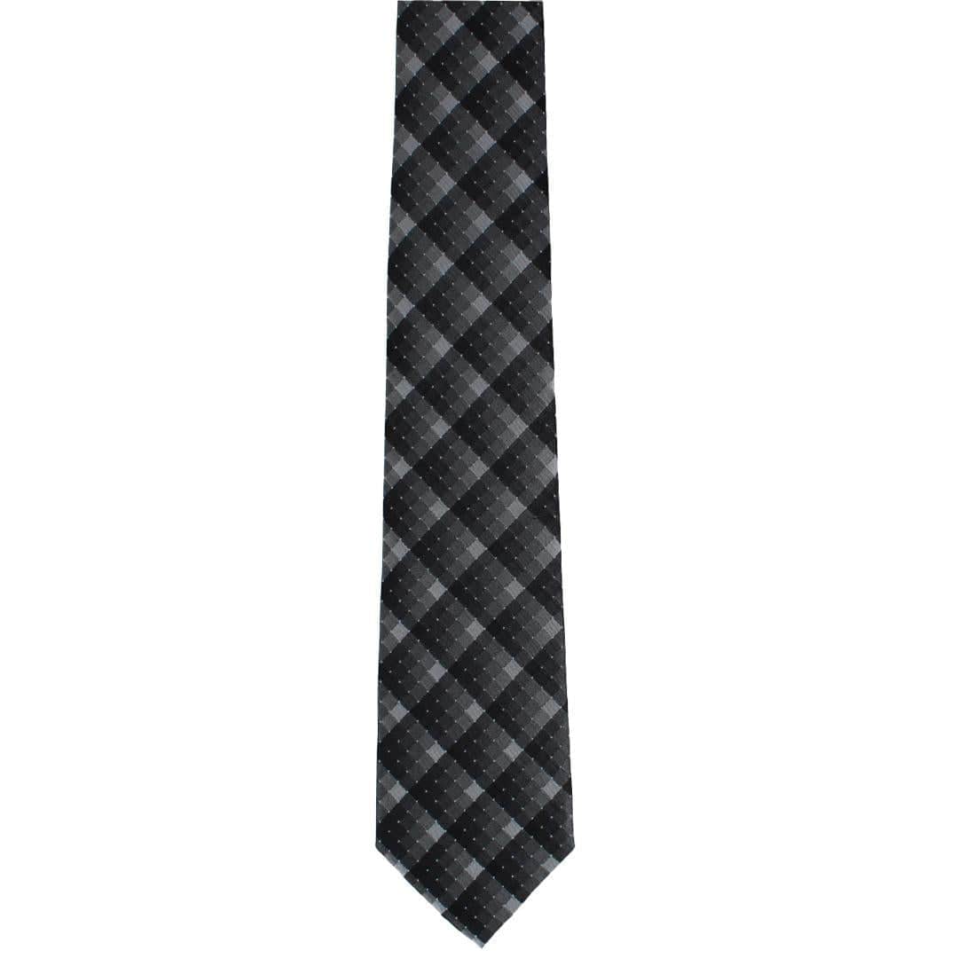 Maestro's Melody Mayhem Muscial Note Novelty Silk Necktie - Black